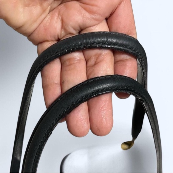 Coach 28743 Madison North South black Tote Bag in Saffiano Leather - Picture 7 of 11